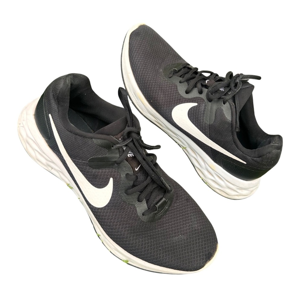 Nike Revolution 6 Next Nature Men's Athletic Shoes Size 10.5 Black White
